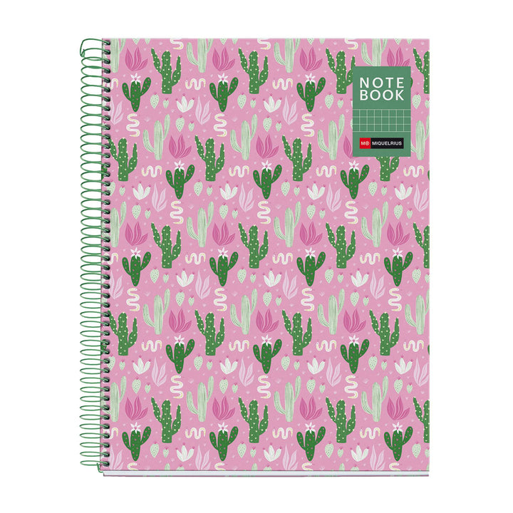 Cuaderno NB1 A4 80 CLA 90G Natura Cactus