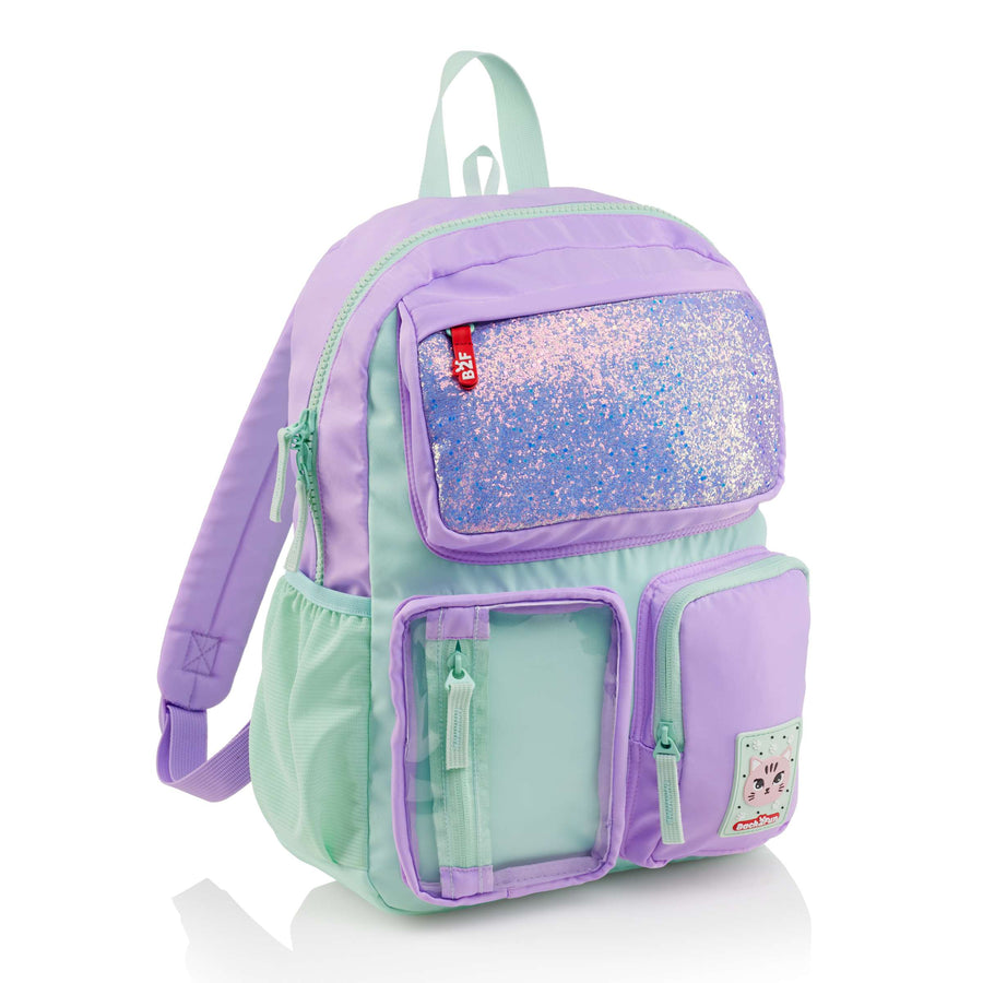 Mochila Bolsillo 3 Compartimentos Turquesa Back2Fun