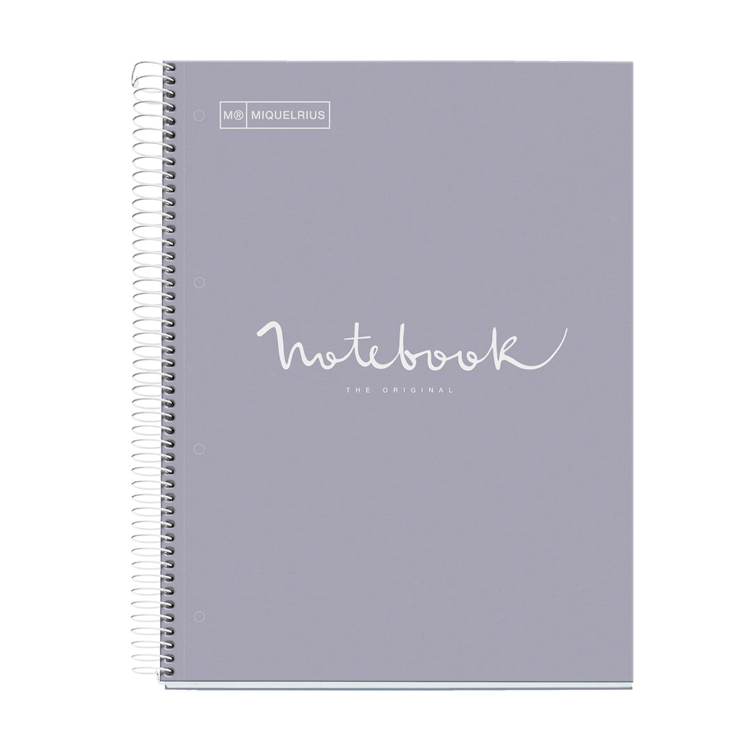 Cuaderno NB1 A4 80 CLA 90G Emotions Gris