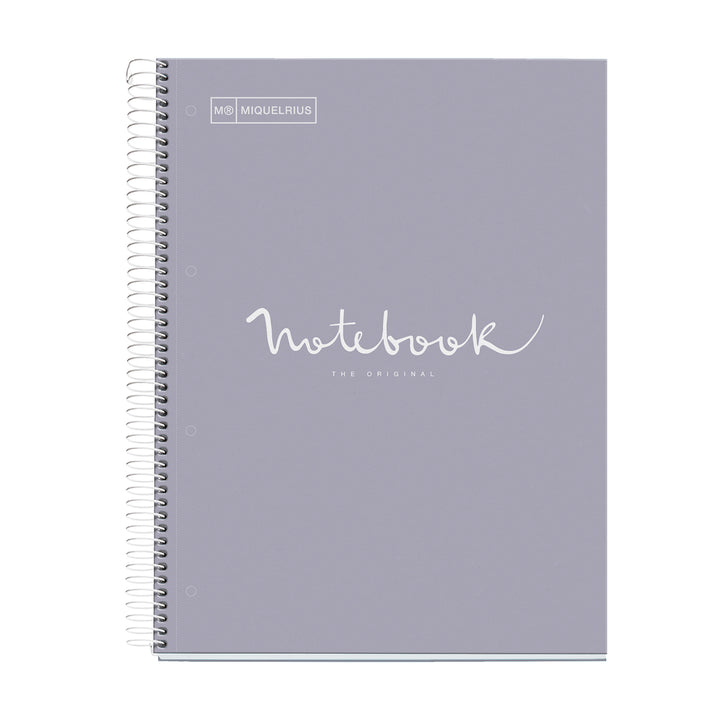 Cuaderno NB1 A4 80 CLA 90G Emotions Gris