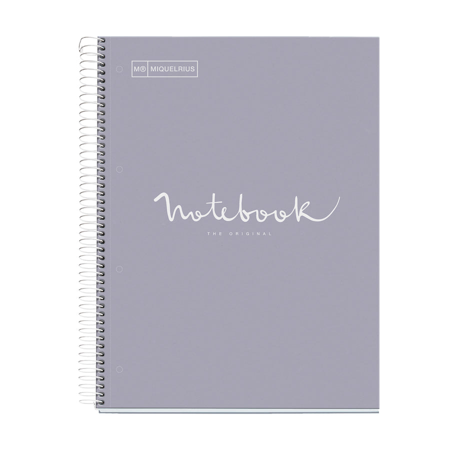 Cuaderno NB1 A4 80 CLA 90G Emotions Gris