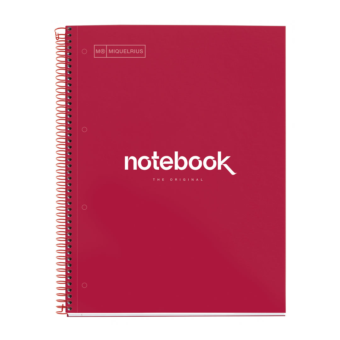 Cuaderno NB1 A4 80 CLA 90G Emotions Rojo