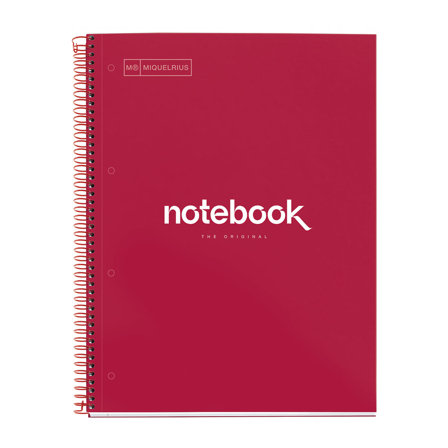 Cuaderno NB1 A4 80 CLA 90G Emotions Rojo