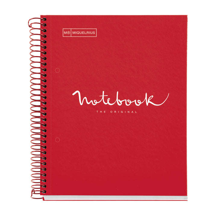 Cuaderno NB5 A5 120 CLA 90G Emotions Rojo