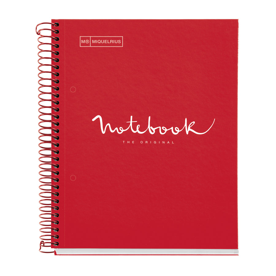 Cuaderno NB5 A5 120 CLA 90G Emotions Rojo