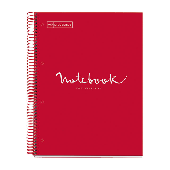 Cuaderno NB5 A4 120 CLA 90G Emotions Rojo