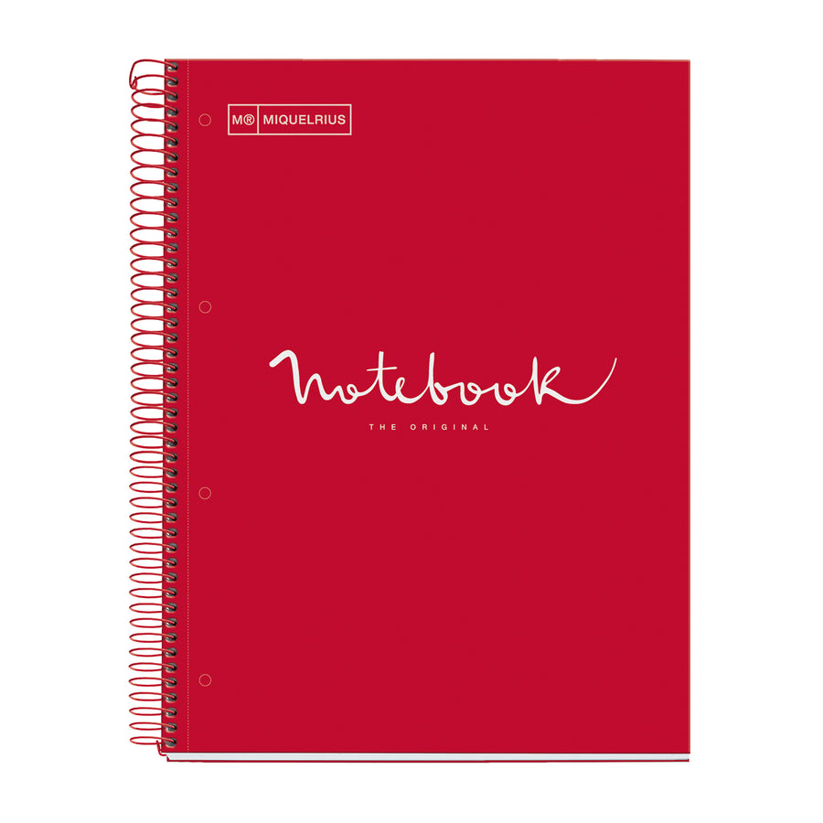 Cuaderno NB5 A4 120 CLA 90G Emotions Rojo