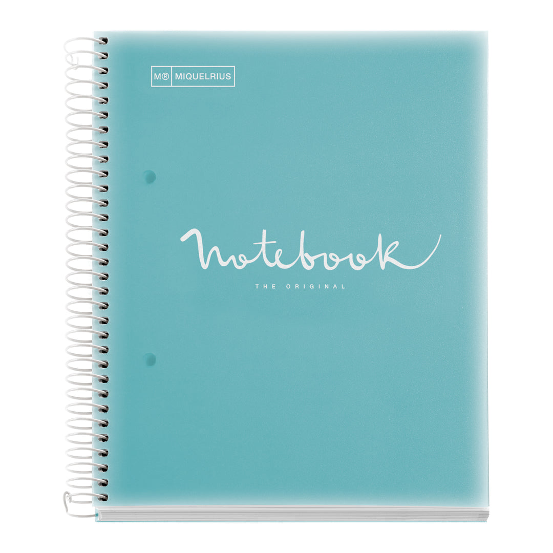 Cuaderno NB5 A5 120 CLA 90G PP EMOTI Azul cielo MR