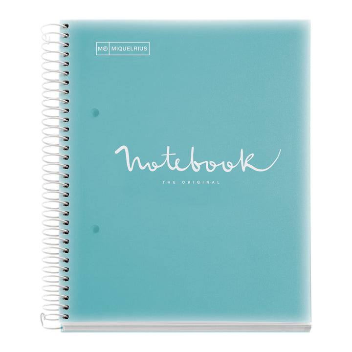 Cuaderno NB5 A5 120 CLA 90G PP EMOTI Azul cielo MR
