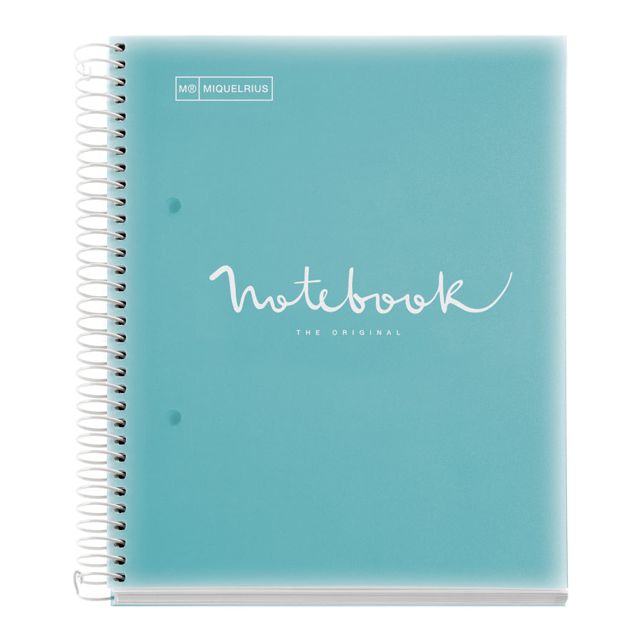 Cuaderno NB5 A5 120 CLA 90G PP EMOTI Azul cielo MR