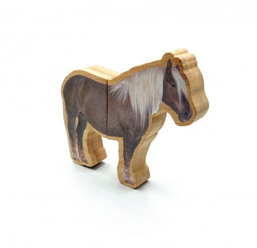 Figuras bambú animales de la granja