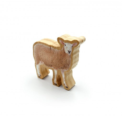 Figuras bambú animales de la granja