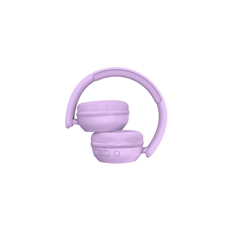 Auriculares con luz ambiental - Violeta