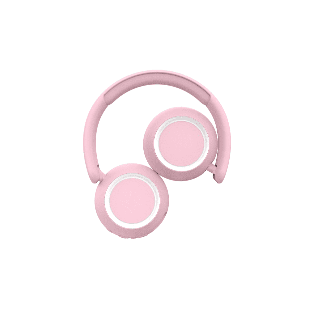 Auriculares con luz ambiental - Rosa