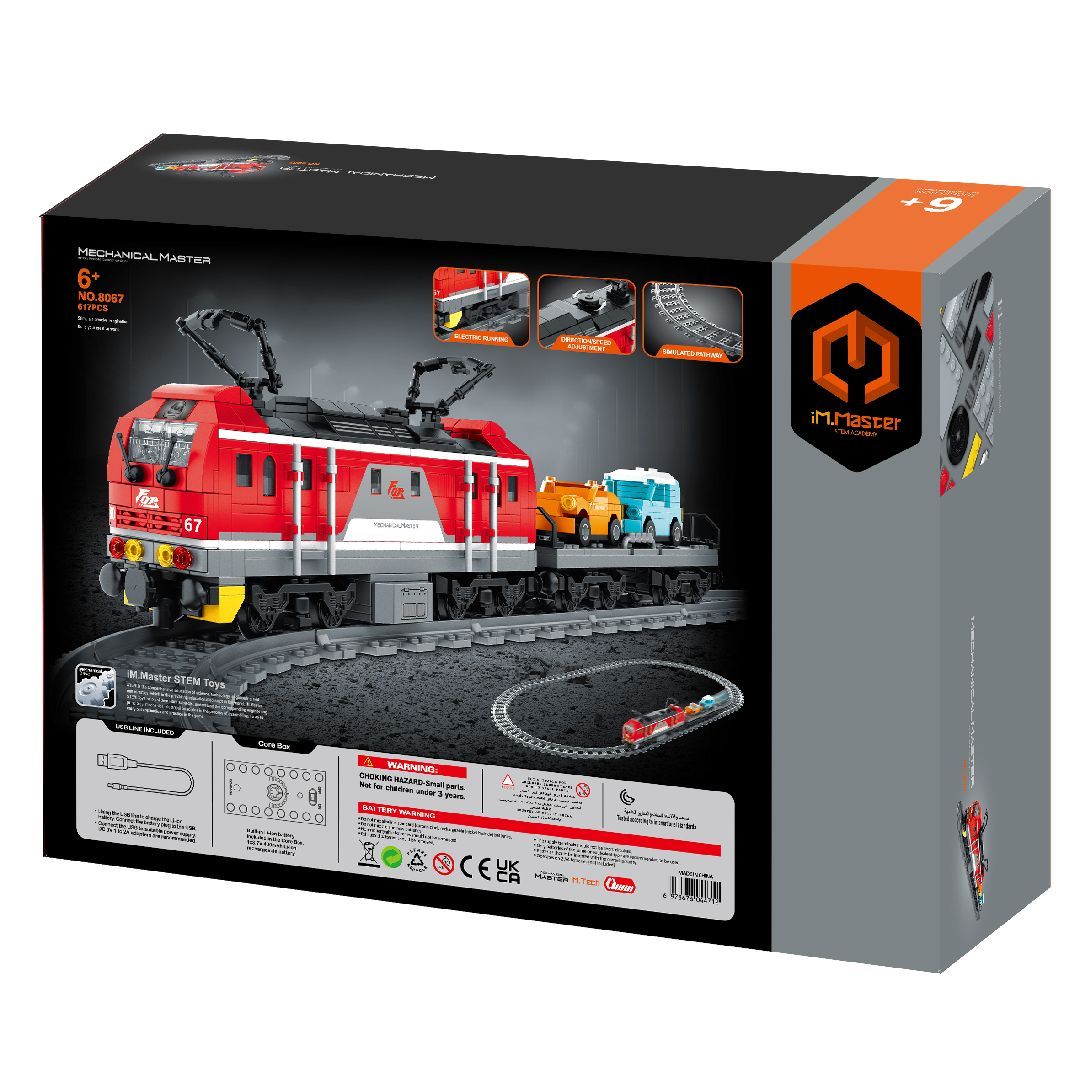iMMaster Tren rojo - 617 pzas.