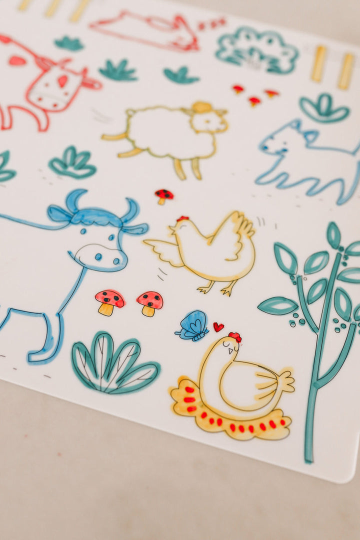 Scribble Mat "En la Granja"