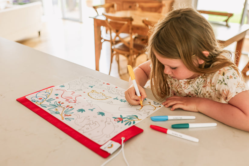 Scribble Mat "Animales Australia"