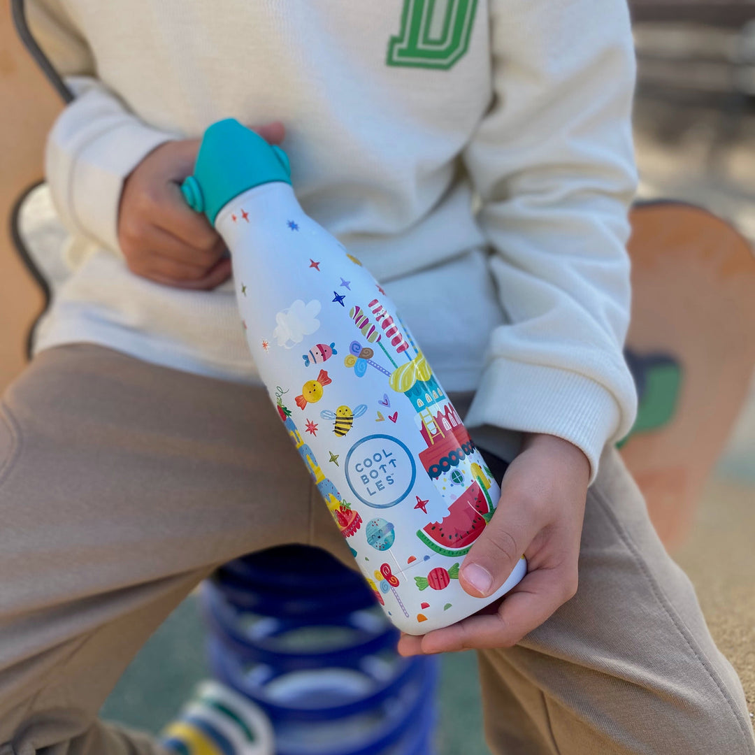 The bottles kids - Botella de agua para niños 350 ml - Candy Land