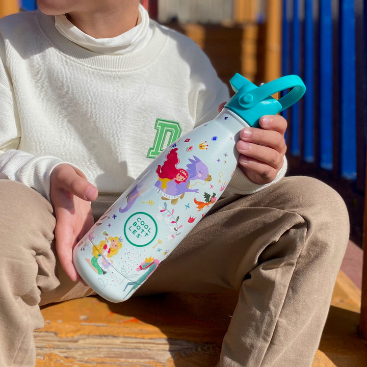 The bottles kids - Botella de agua para niños 350 ml - Princess Kingdom