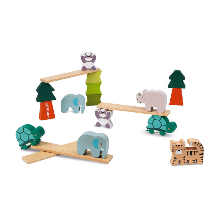 Juego Los animales equilibristas de madera - Colaboración con WWF®