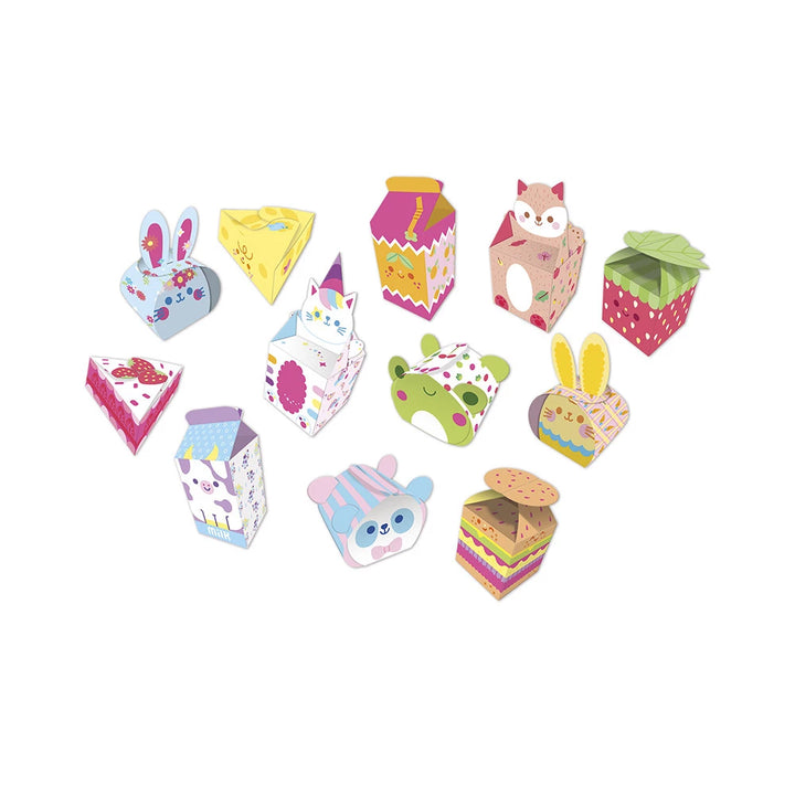 12 Cajas De Papel Kawaii Para Crear