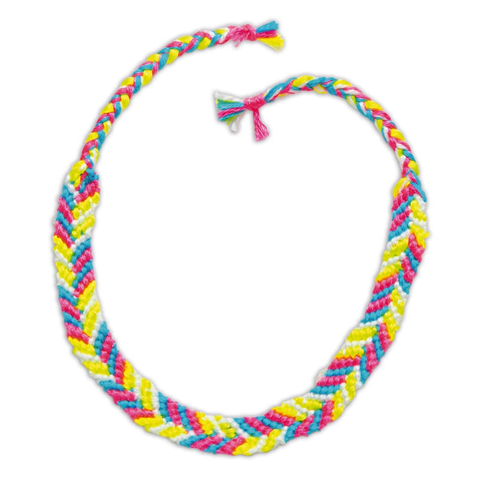 Kit creativo - Crear 7 pulseras brasileñas fluorescentes
