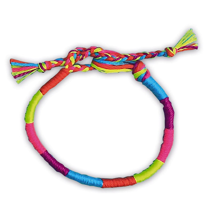 Kit creativo - Crear 7 pulseras brasileñas fluorescentes
