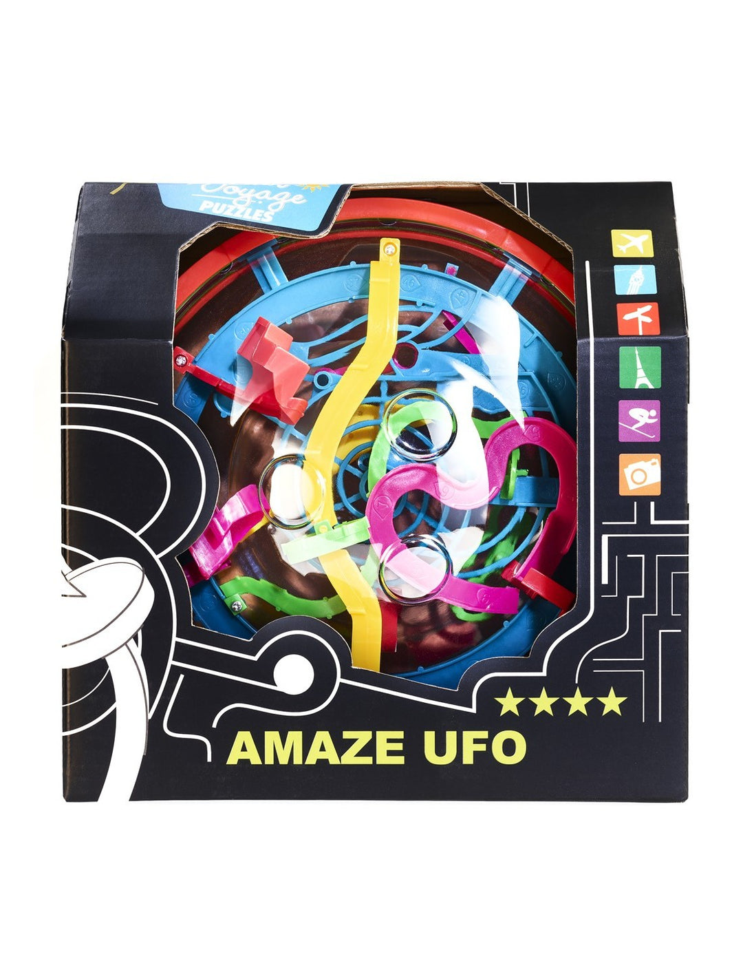 Laberinto de canicas Amaze Ufo