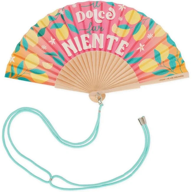 Que Calor! - Folding Fan - Dolce Far Niente
