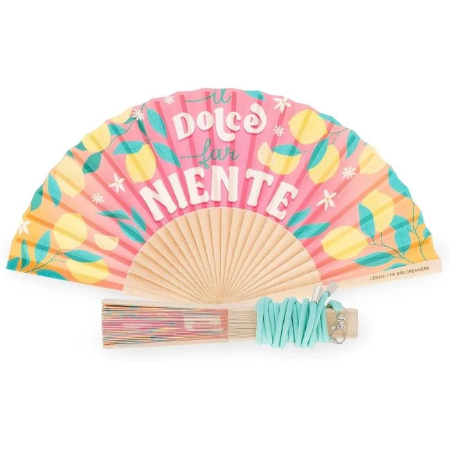 Que Calor! - Folding Fan - Dolce Far Niente