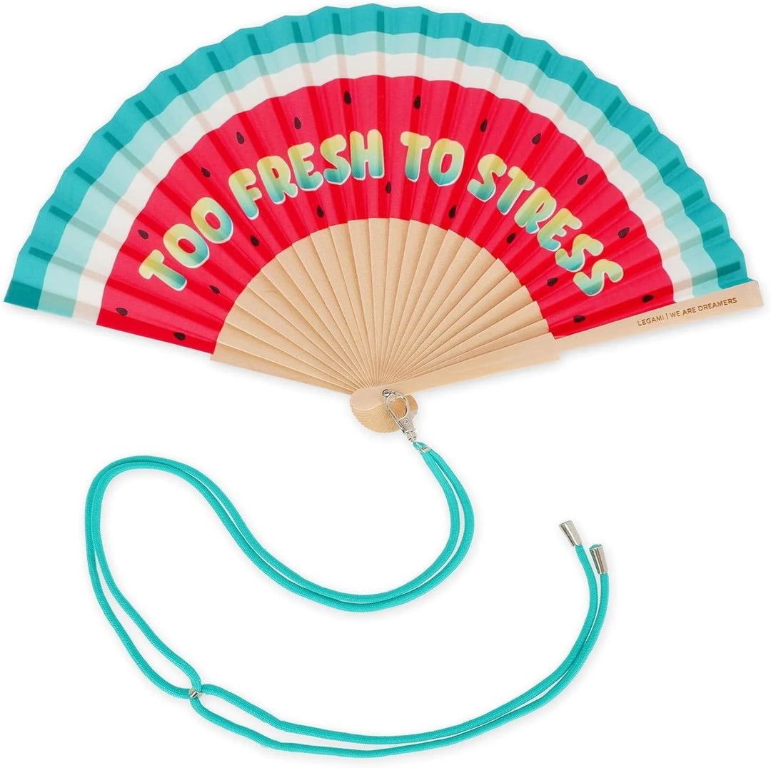 Que Calor! - Folding Fan - Watermelon
