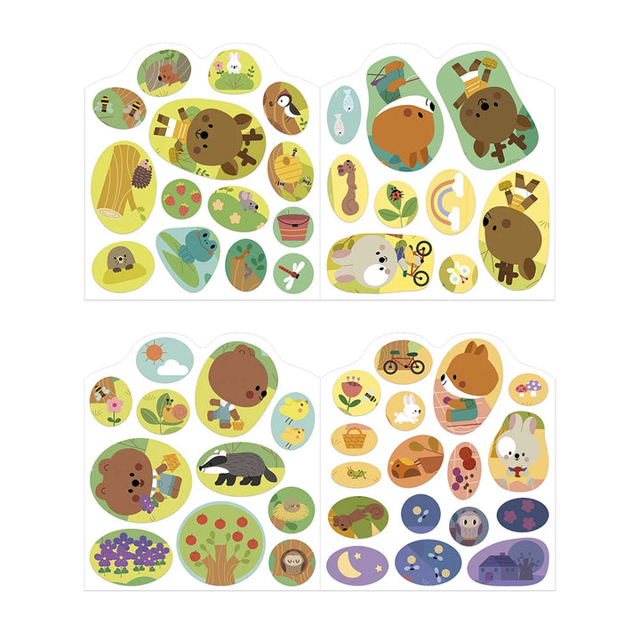Cuaderno de pegatinas