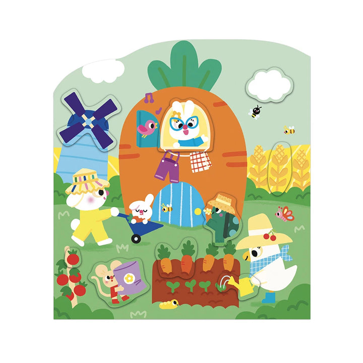 Cuaderno de pegatinas - La granja