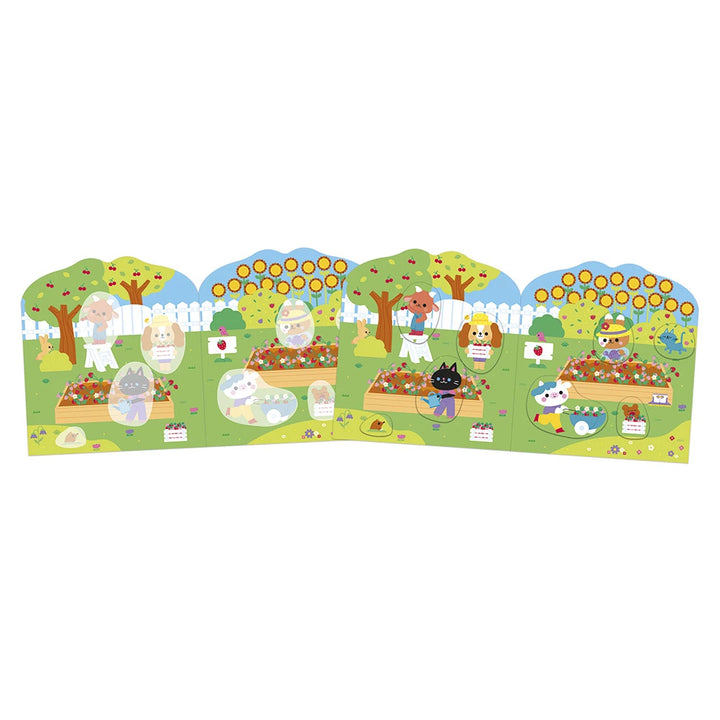 Cuaderno de pegatinas - El campo