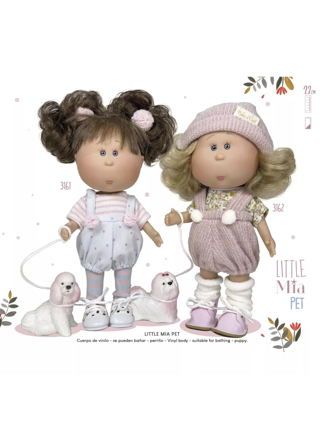 Muñeca little Mia Pet Brunette