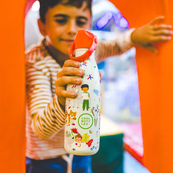 The bottles kids - Botella de agua para niños 350 ml - Curious Explorer