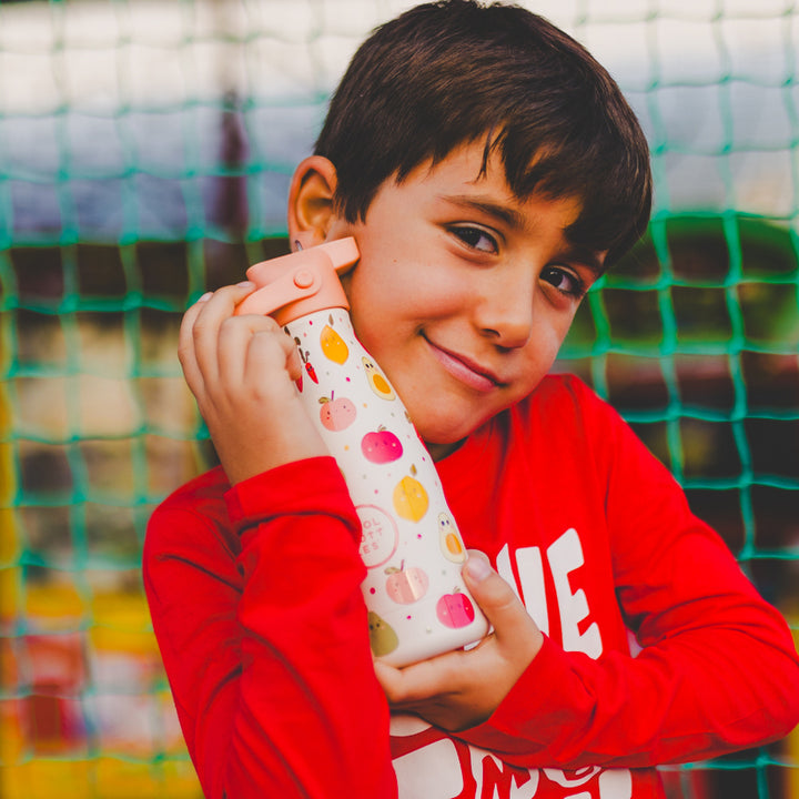 The Kids Bottle - Botella de agua para niños 260 ml - Fruit salad