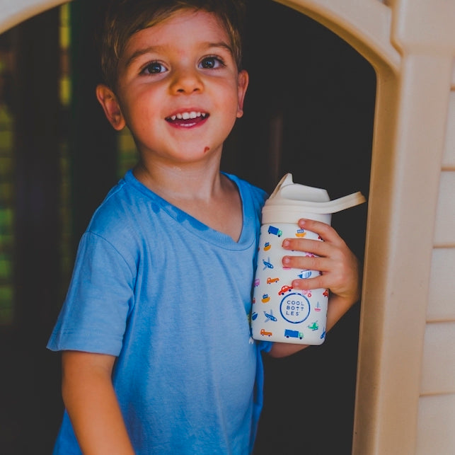 The Kiddie Bottle - Little Wheels 350ml