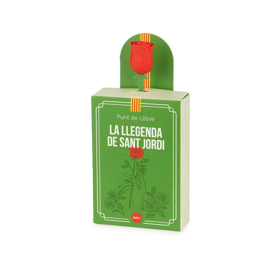 Marcapáginas Rosa Sant Jordi