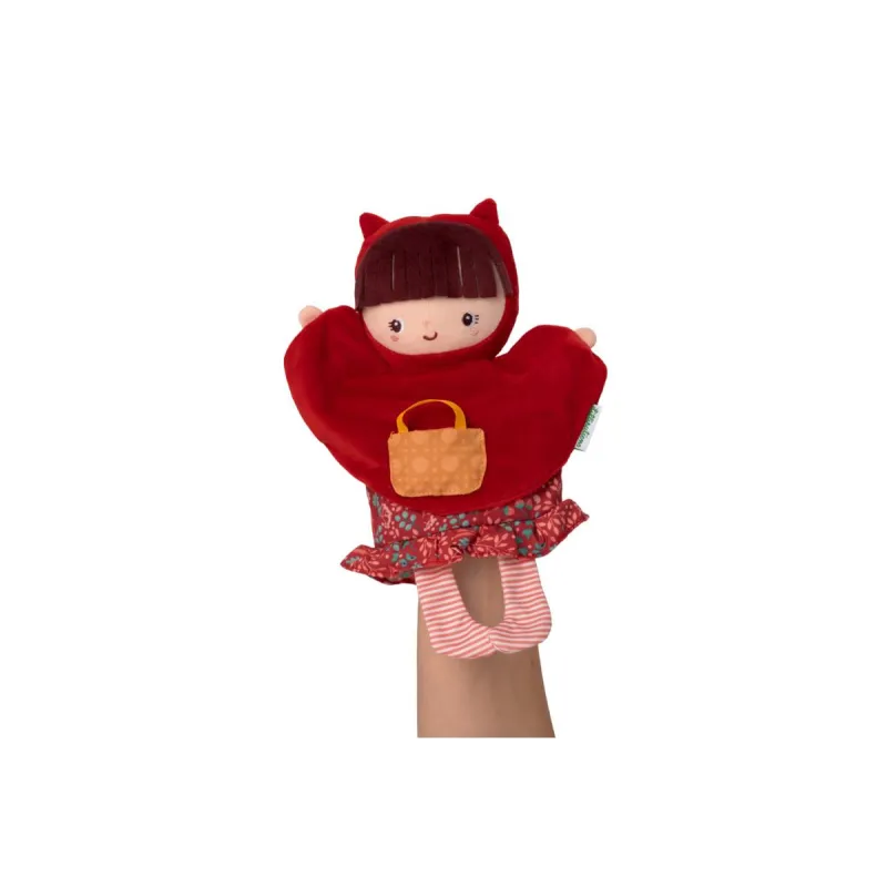Caperucita roja marioneta de mano