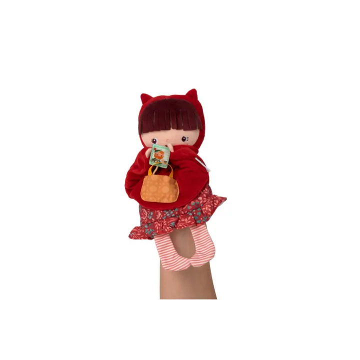 Caperucita roja marioneta de mano