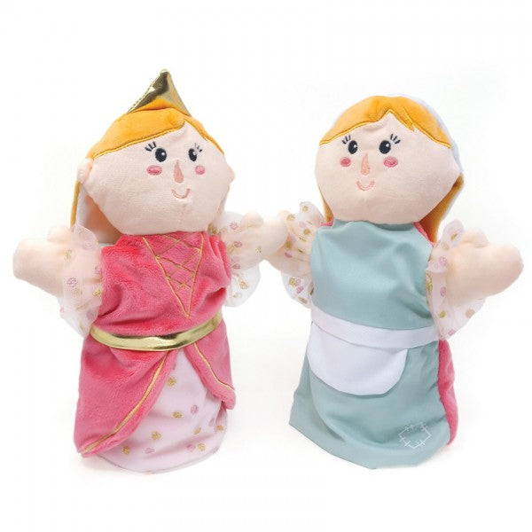 Marionetas de doble cara - Princesa y Cenicienta
