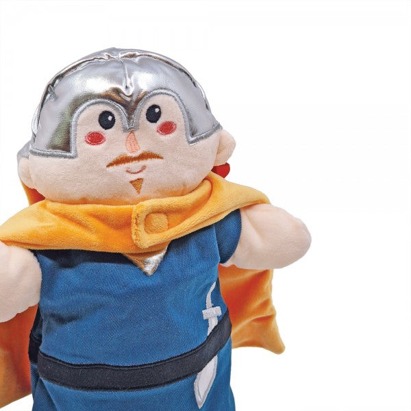 Marionetas de doble cara - Príncipe y Caballero