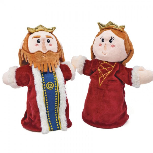 Marionetas de doble cara - Rey y Reina
