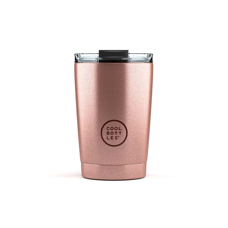 The Tumblers Coolors - Vaso de acero inoxidable 330 ml - Metallic Rose