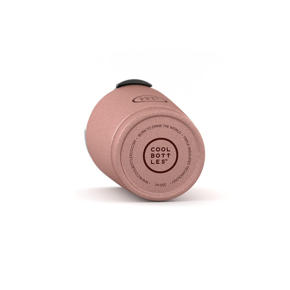 The Tumblers Coolors - Vaso de acero inoxidable 330 ml - Metallic Rose