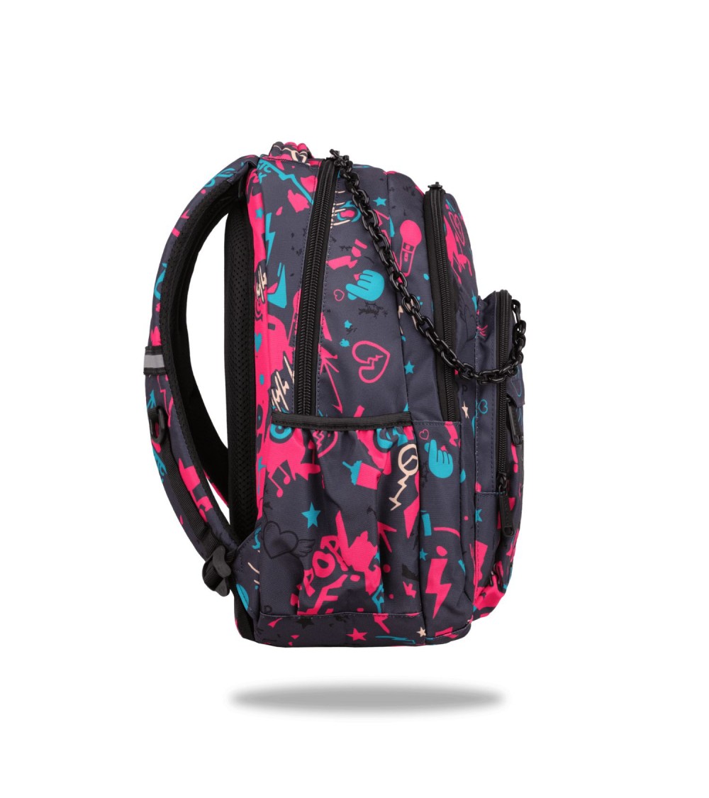 Mochila escolar juvenil BASIC PLUS K-Pop Dark