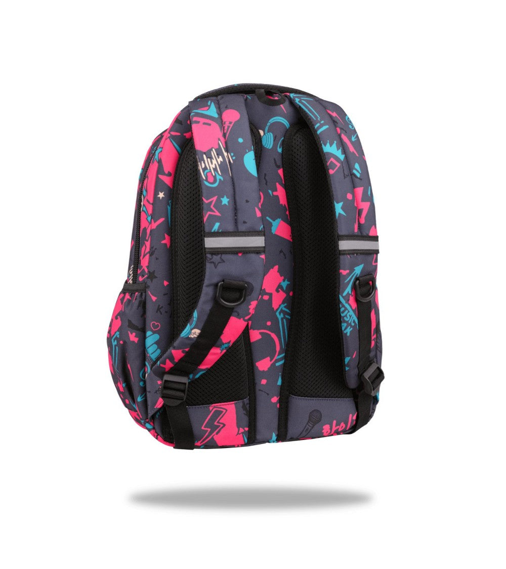 Mochila escolar juvenil BASIC PLUS K-Pop Dark