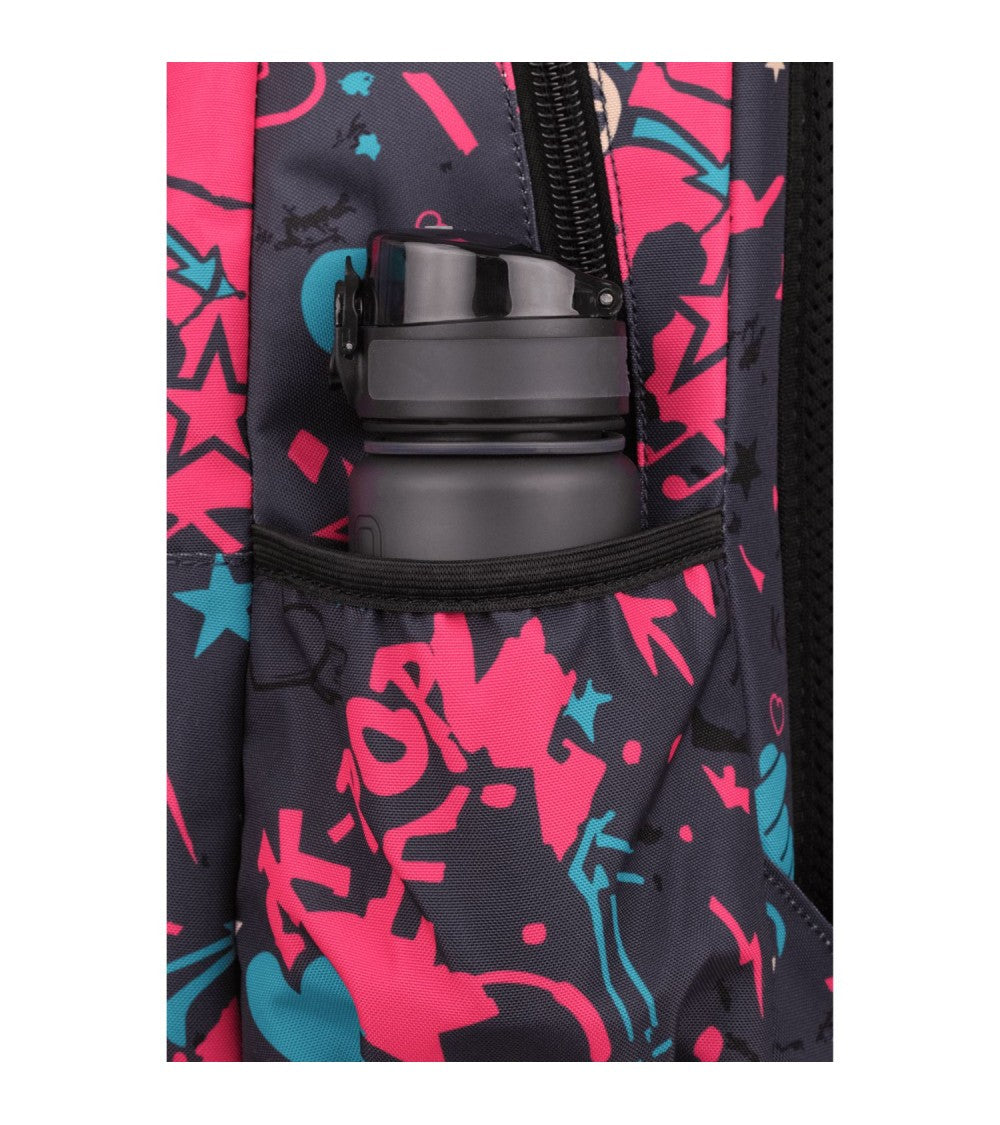 Mochila escolar juvenil BASIC PLUS K-Pop Dark