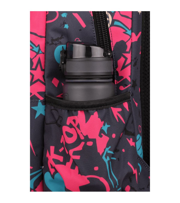 Mochila escolar juvenil BASIC PLUS K-Pop Dark